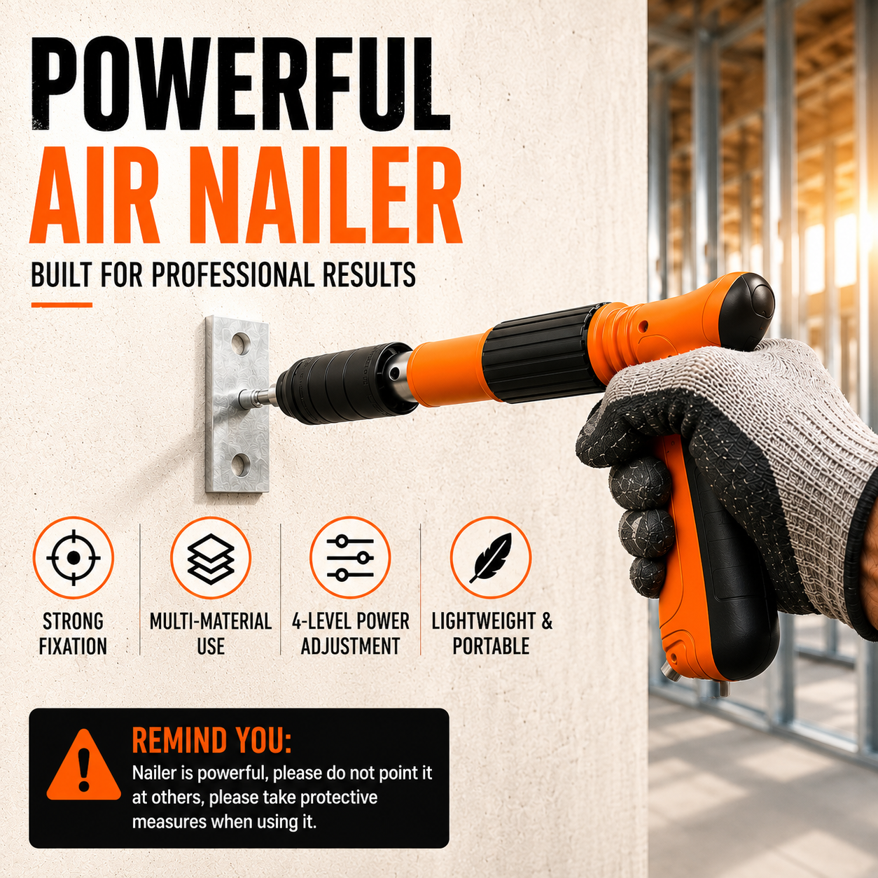 (🔥HOT SALE NOW 49% OFF) - Woodworking and Decoration Integrated Air Nailer