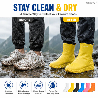 🏆 Last Day 50% OFF !! 🔥 Buy more save more 🎁 Thick Wear-Resistant Waterproof Shoe Cover