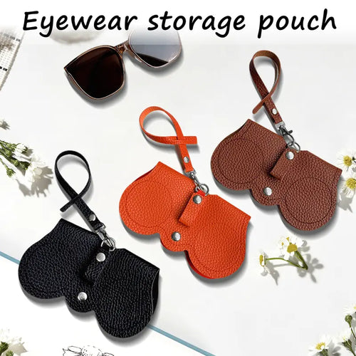 😎🕶️ Protect Your Eyewear in Style – Premium Leather Glasses Case ✨👝