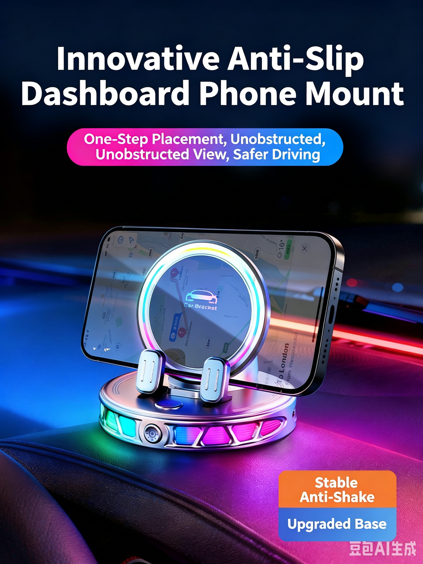 Car Wireless Charging Bracket