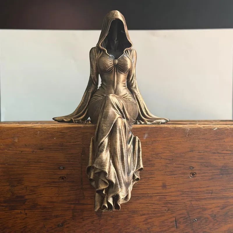 💃🖤Lady Reaper - Ethereal Hooded Figure Sculpture