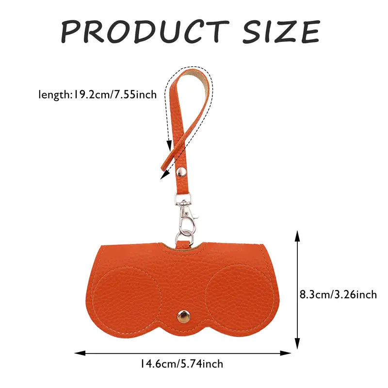 😎🕶️ Protect Your Eyewear in Style – Premium Leather Glasses Case ✨👝