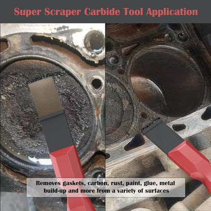 ⚙️ 2-Pack Tungsten Carbide Gasket Scraper Set for Auto Repair
