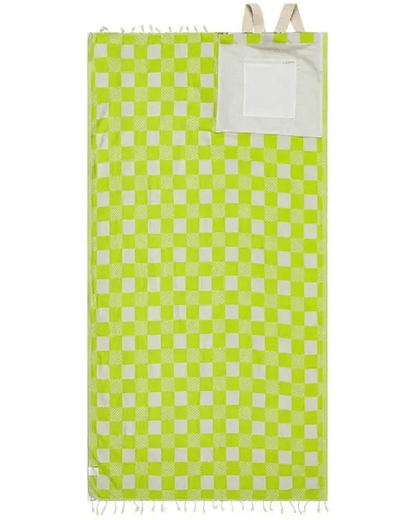 🏖️ 2-in-1 Sand-Free Towel Backpack | 100% Organic Cotton