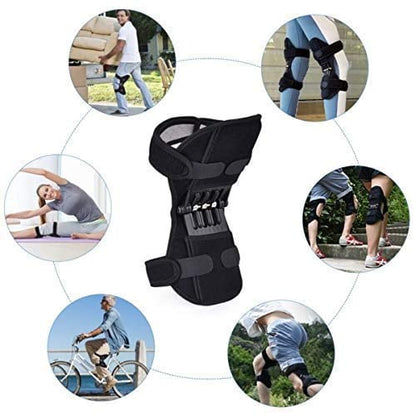 Power Knee Support Booster with Spring Force | Pain Relief & Joint Stability Brace (Pair)