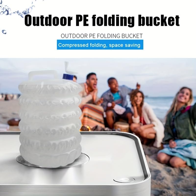 10L Foldable BPA-Free Water Container with Tap