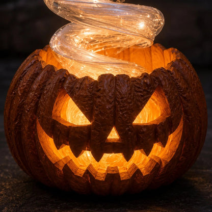 👻Swirling Ghost Pumpkin Yard Lamp🎃