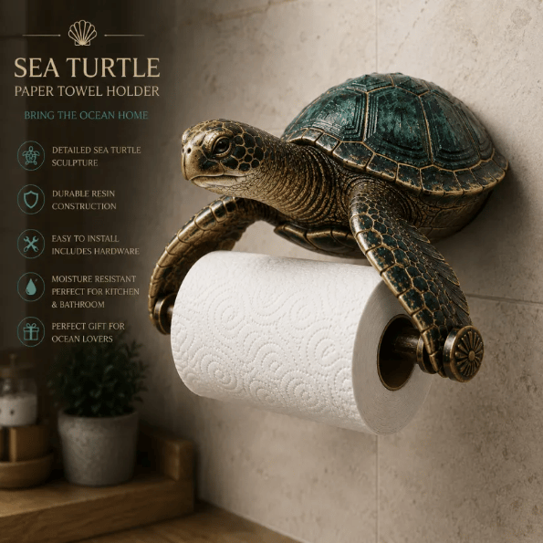 🌊 🚀Ocean Guardians Toilet Paper Holder Series