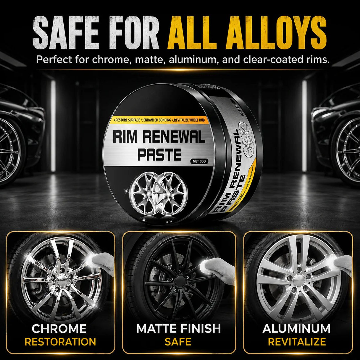 All-in-One Wheel Care & Restoration Paste