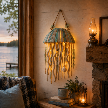 🌊Lighted Coastal Fish Wall Decor