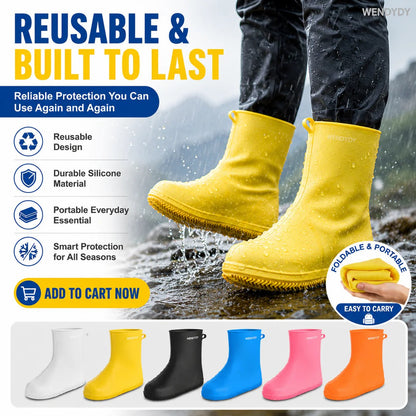 🏆 Last Day 50% OFF !! 🔥 Buy more save more 🎁 Thick Wear-Resistant Waterproof Shoe Cover