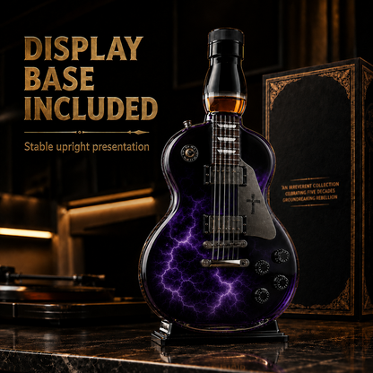 Guitar Collectible Glass Decanter 🎸
