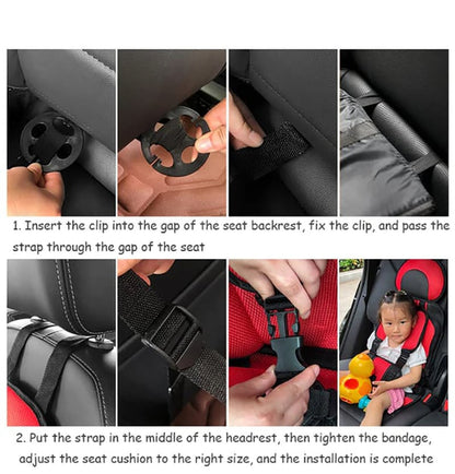 Auto Child Safety Seat-Simple Car Portable Seat Belt