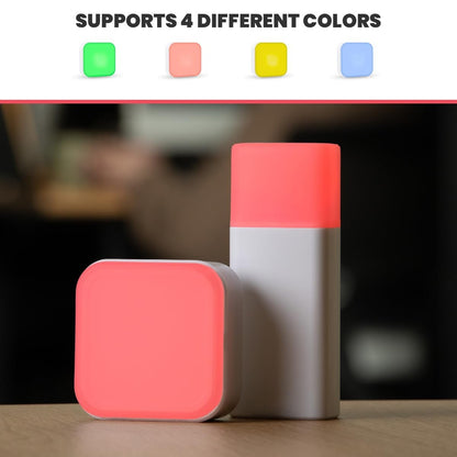 Wireless LED Status Light – Conference & Meeting Room and Workspace Availability Indicator a Remote Controller, Smart Office Solution