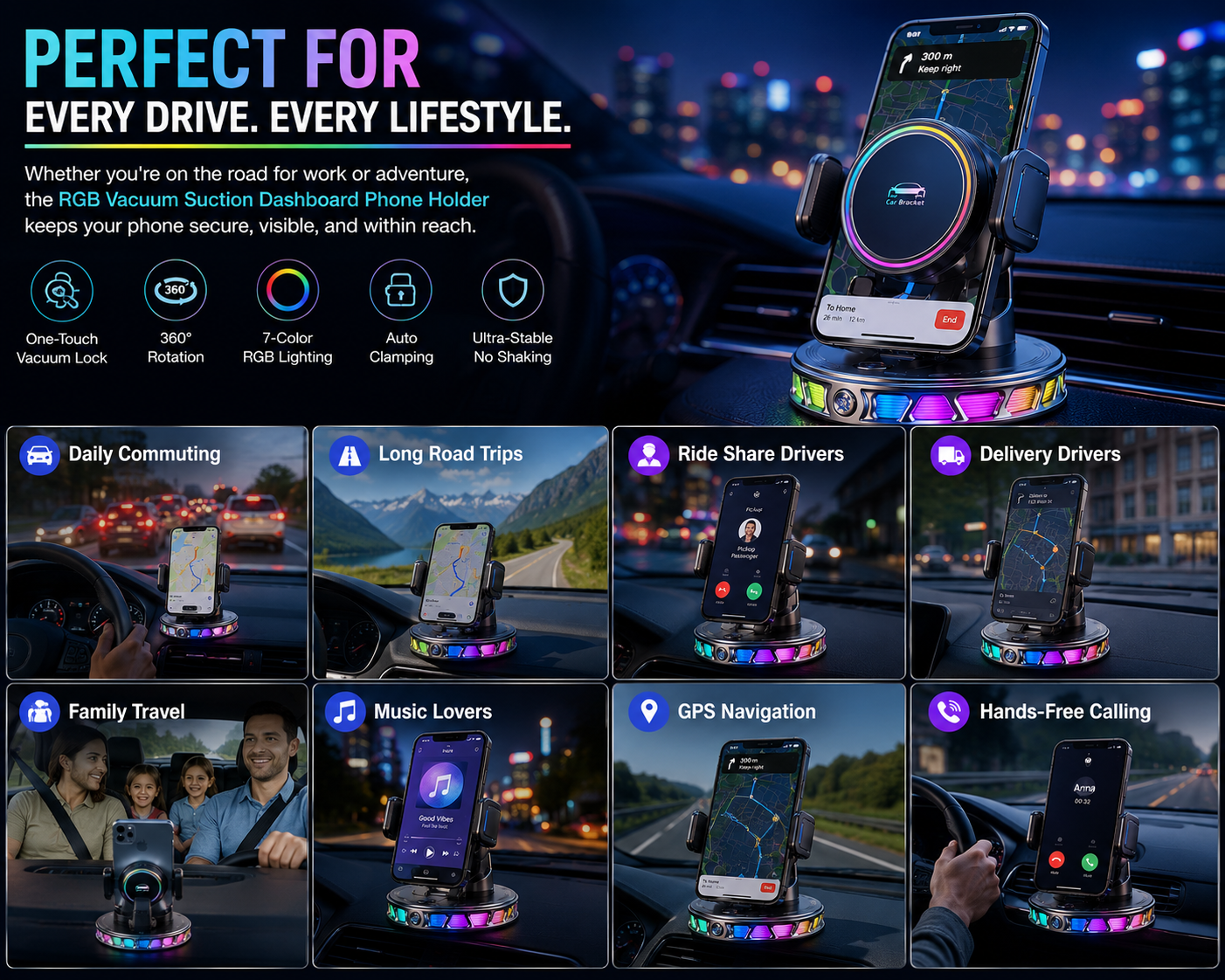 Car Wireless Charging Bracket