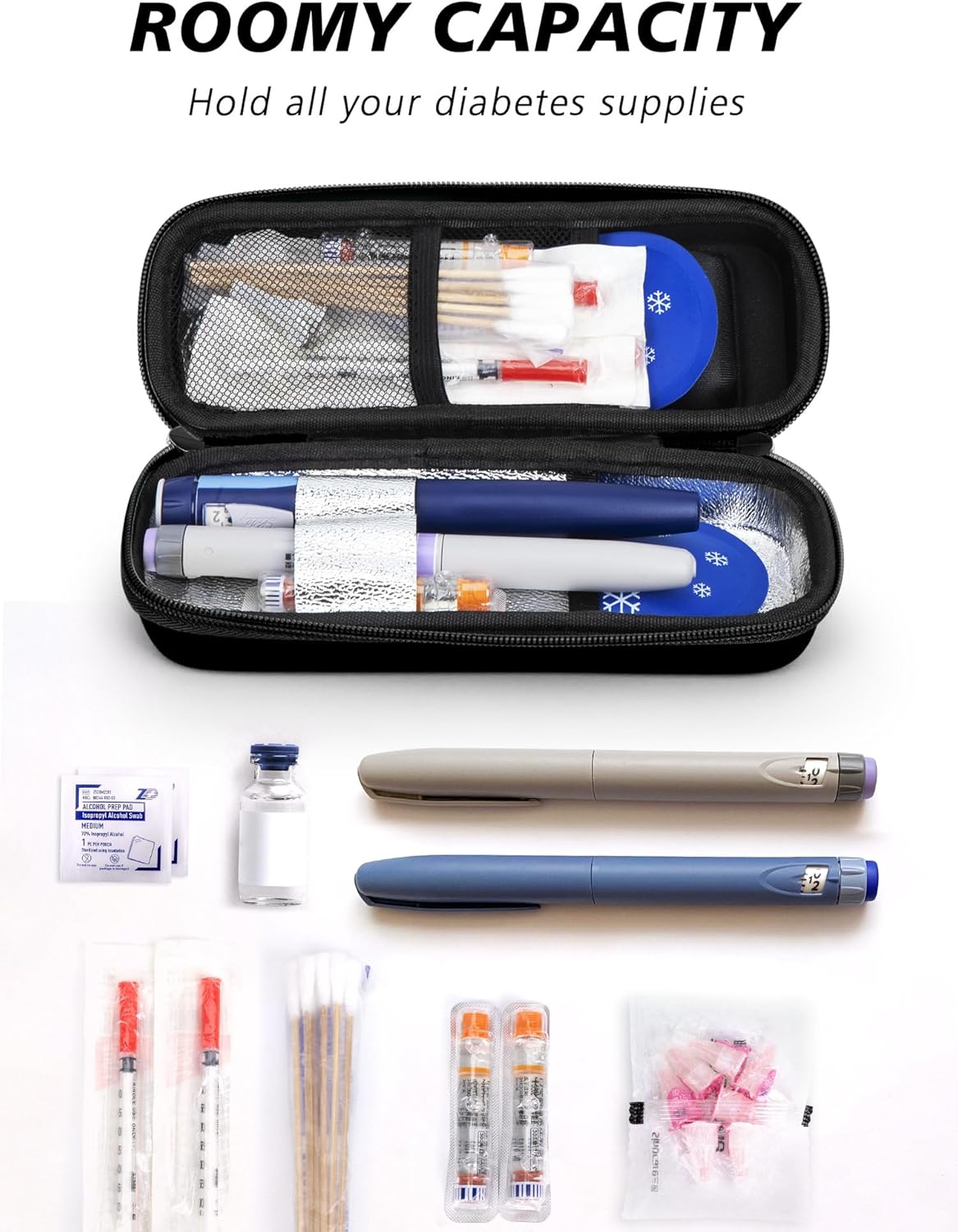 🔥 HOT SALE 49% OFF 🔥Insulin Cooler Travel Case with Temperature Display