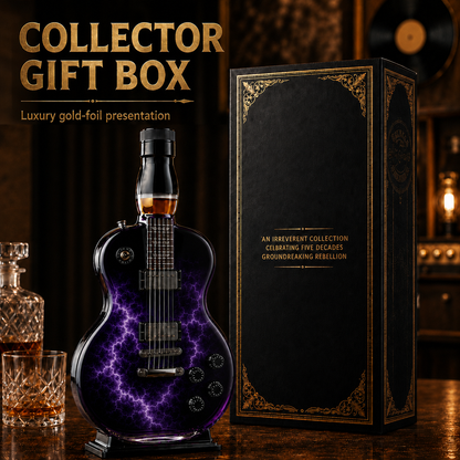 Guitar Collectible Glass Decanter 🎸