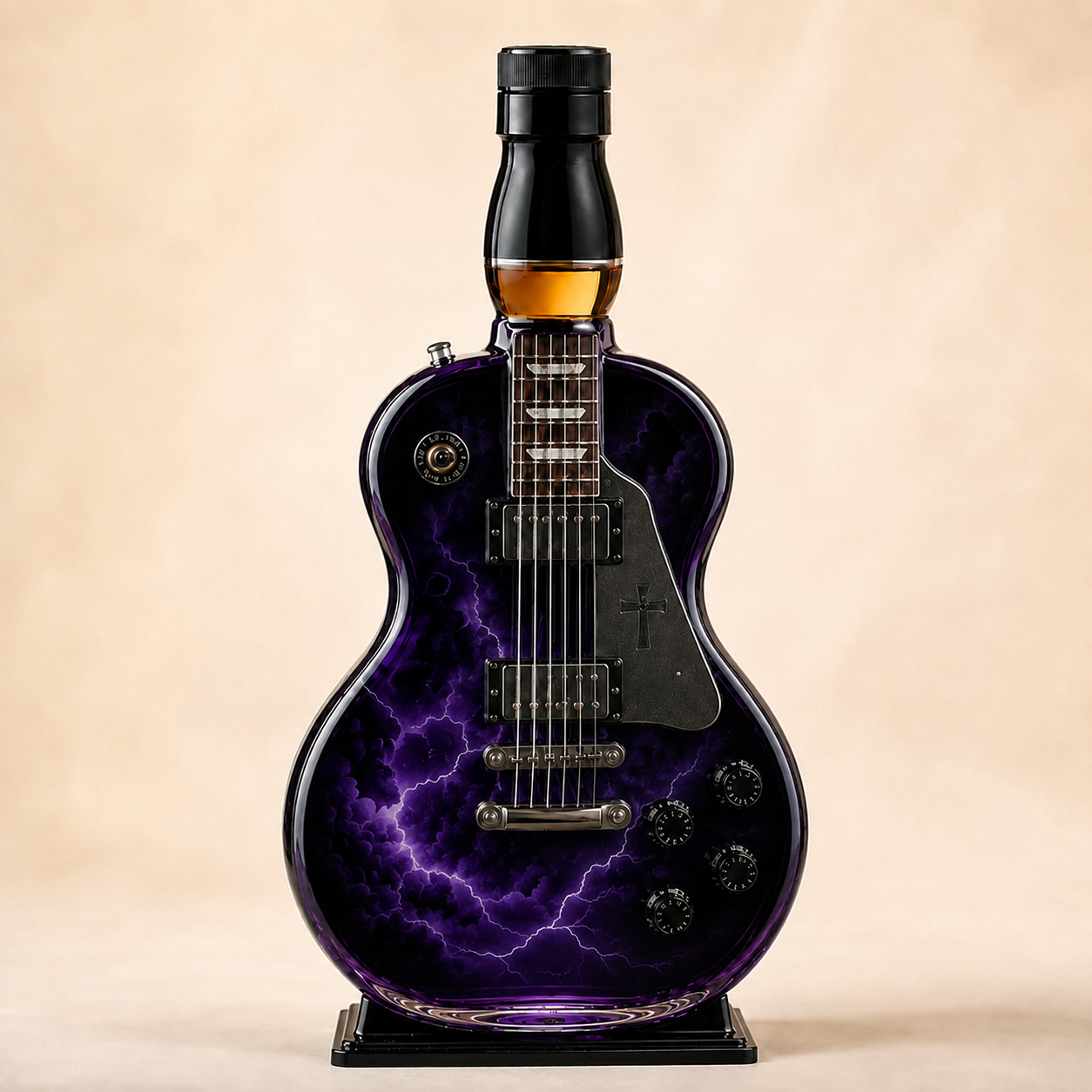Guitar Collectible Glass Decanter 🎸