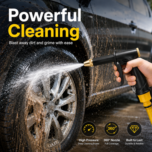 🚀🔥55% OFF TODAY💦 Premium High-Pressure Water Gun for Cars & Gardens