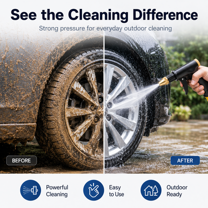 🚀🔥55% OFF TODAY💦 Premium High-Pressure Water Gun for Cars & Gardens