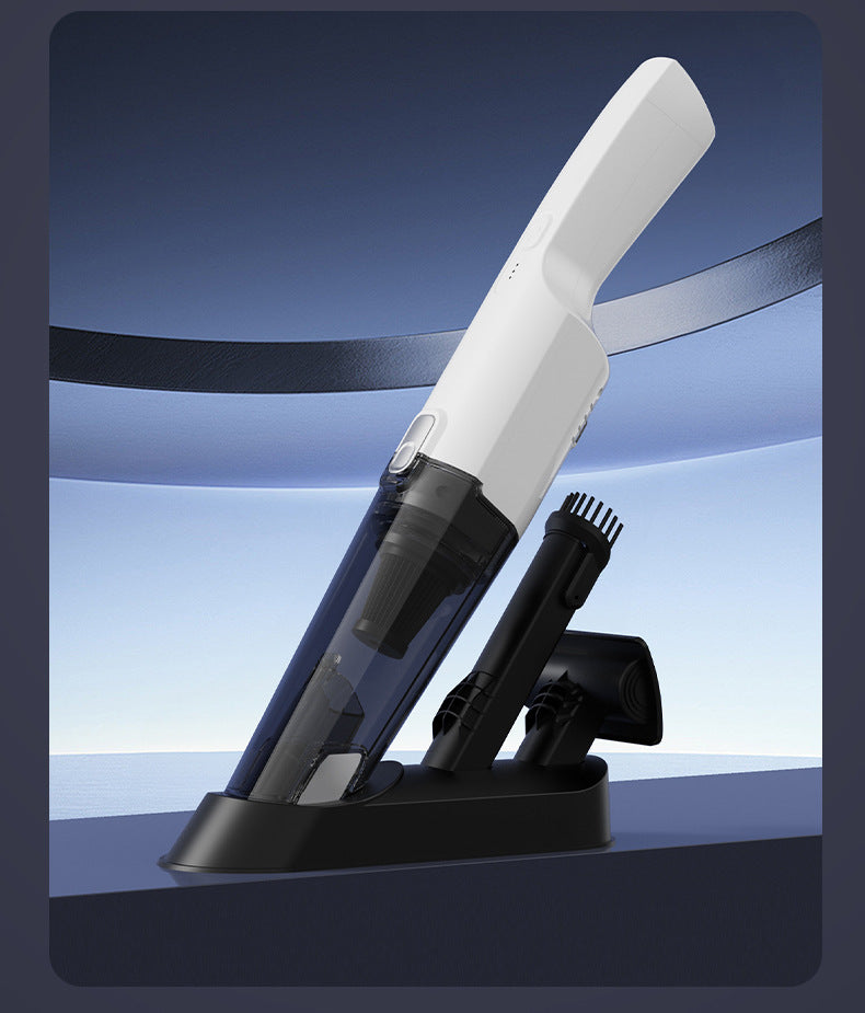 Portable vacuum cleaner for household and car use