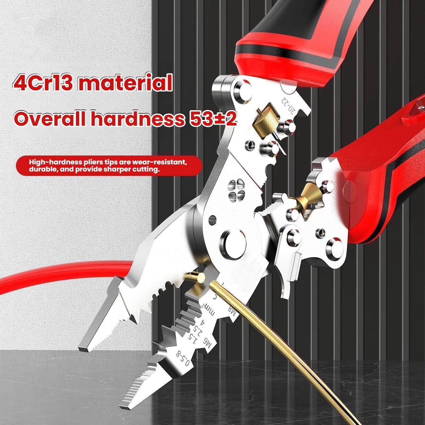 Multifunctional special electrician wire stripper pliers