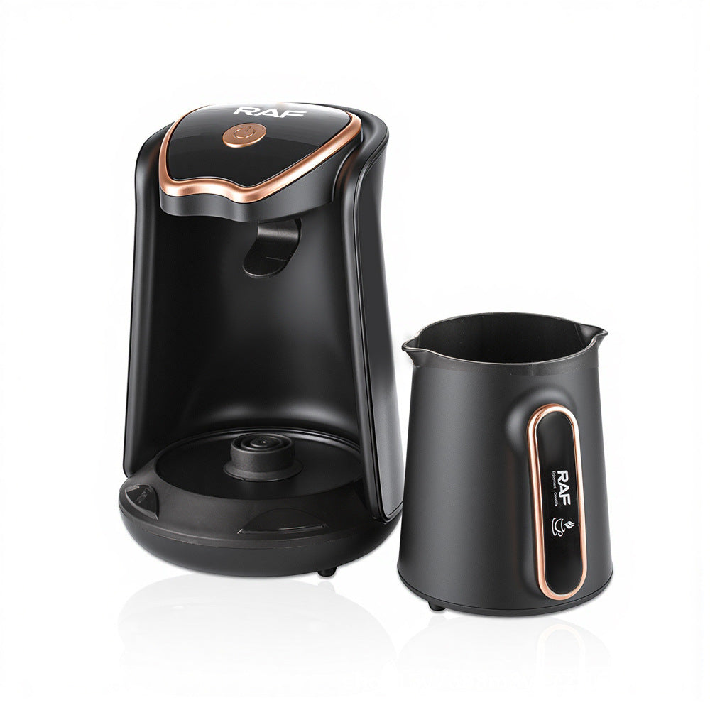 High-pressure extraction and concentration coffee machine