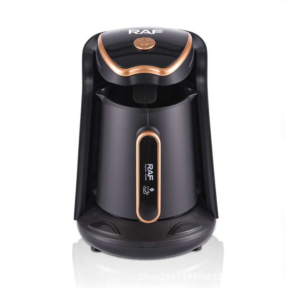 High-pressure extraction and concentration coffee machine