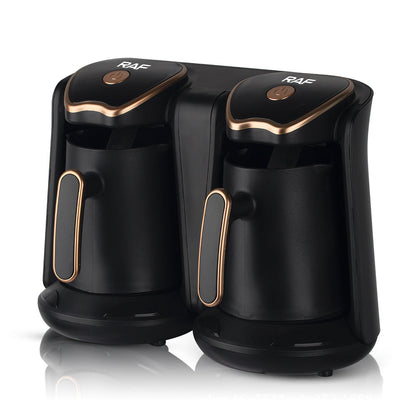 High-pressure extraction and concentration coffee machine