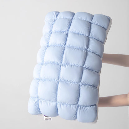 High-resilience fluffy French bread pillow