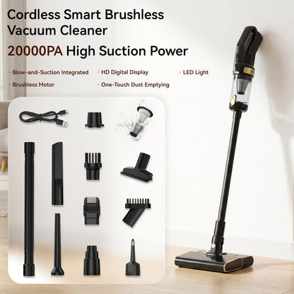 4-in-1 Cordless Smart Brushless Vacuum Cleaner