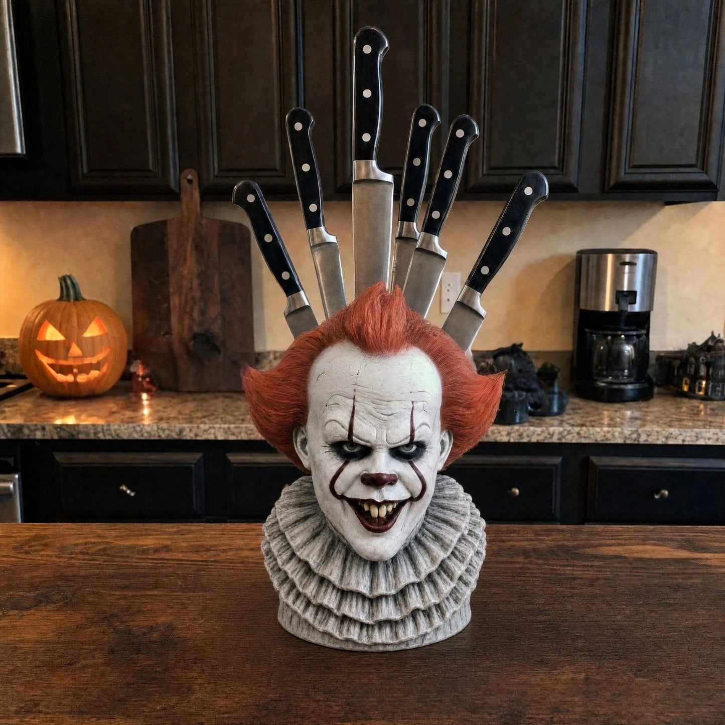 Horror Knife Block