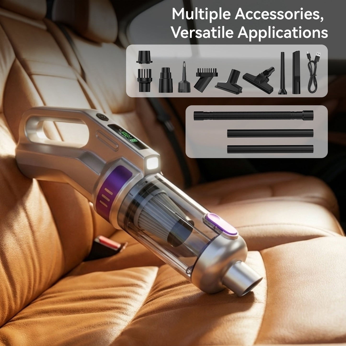 4-in-1 Cordless Smart Brushless Vacuum Cleaner