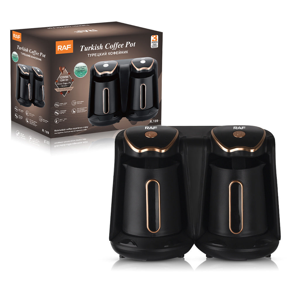 High-pressure extraction and concentration coffee machine