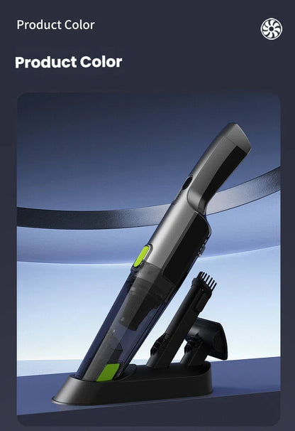 Portable vacuum cleaner for household and car use
