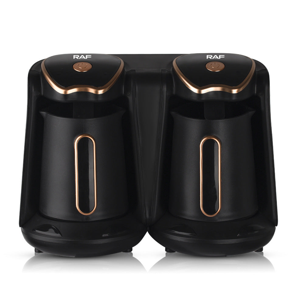 High-pressure extraction and concentration coffee machine