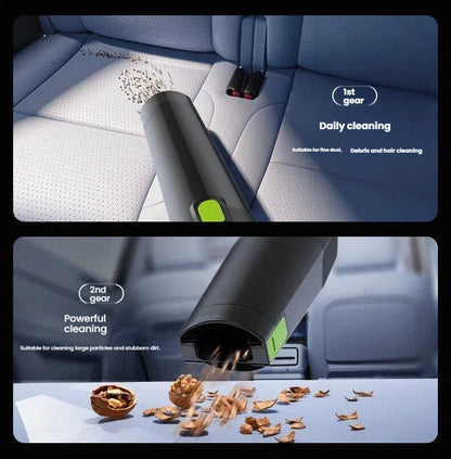 Portable vacuum cleaner for household and car use