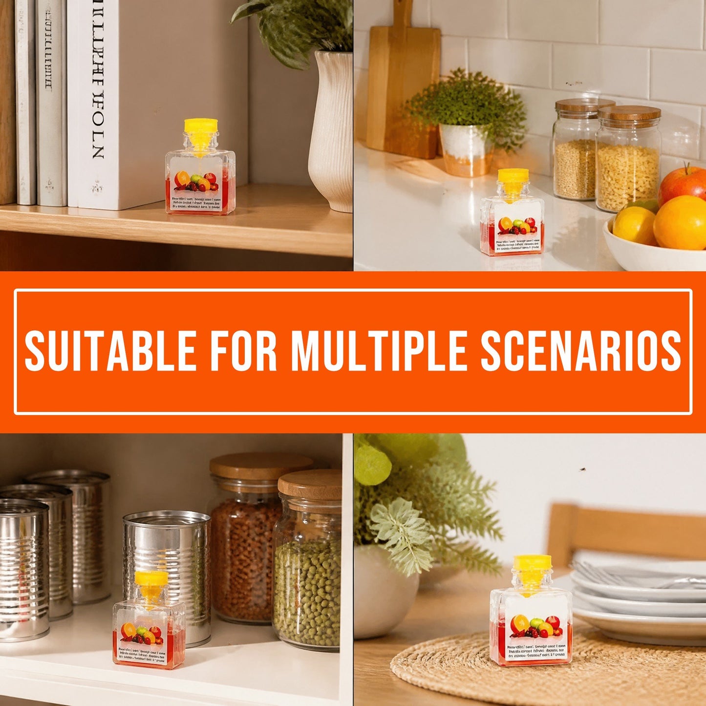 🔥Ultra-Strong Fruit Fly Trap - User Friendly (Up to 3 Weeks per Bottle)