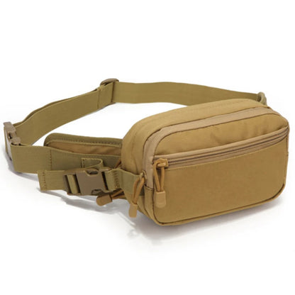 Multifunctional Concealed Carry Hip Bag with Rapid-Access Holster
