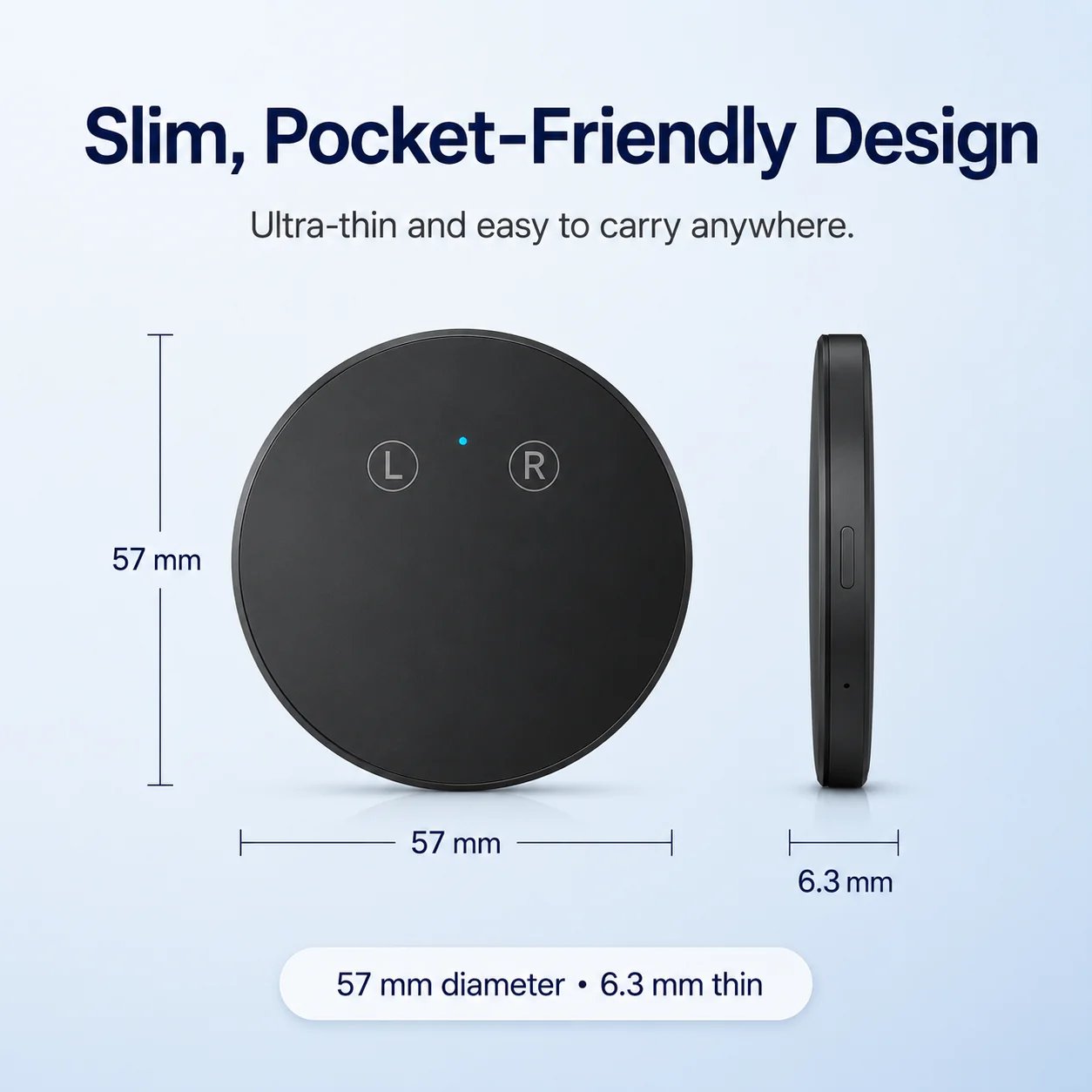 AI Pocket Translator – Real-Time Two-Way Voice Translation in 165+ Languages