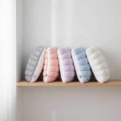 High-resilience fluffy French bread pillow
