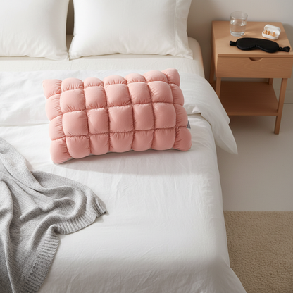 High-resilience fluffy French bread pillow