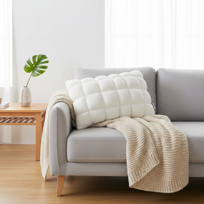 High-resilience fluffy French bread pillow