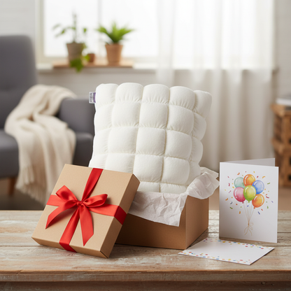 High-resilience fluffy French bread pillow
