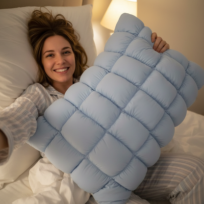 High-resilience fluffy French bread pillow