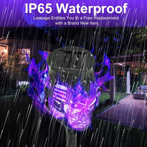 💀🔥Halloween Early Bird Special Sale 49% OFF-Halloween Skulls Solar Pathway Lights
